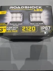 Roadshock Led Pair 3" Spot Flood Light 2120 Lumens 57539 New. Price: $69.99.