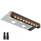 Vevor Led Hardscape Lighting, 6.8 Inch Retaining Wall Lights, 3W 12V-24V Ac/dc New. Price: $68.39.