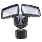 Good Earth 180-DEGREE Bronze Hardwired Led Motion-activated Flood Light W/timer New. Price: $35.96.