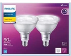 Philips 90W Equivalent Bright White PAR38 Medium Indoor/outdoor Led Floodlight New. Price: $18.30.