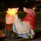 Tstgee Gnomes Garden Decor Solar Led Lights Outdoor Funny Blue New. Price: $35.19.