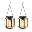 Bonlion Solar Hanging Lanterns Outdoor: 2 Pack Metal Lights, Warm New. Price: $45.59.