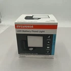 Sylvania 66946 Motion-sensing Battery Powered Led Black Security Floodlight New. Price: $30.00.
