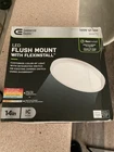 Commercial Electric 92060 Flexinstall Led 14" White Disklight For Home With 5CCT New. Price: $20.79.