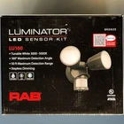 Rab LU160 Led Dusk To Dawn Dual Head Security Light Fixture W/ Motion Sensor New. Price: $83.99.