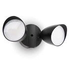 Lutec Model 6222B 5000K Led Dual-head Security Floodlight Outdoor Open. Price: $21.24.