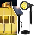 Spotlights Outdoor Solar For Flag Pole, Bright 7-LED With Se... New. Price: $30.78.