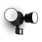 Lutec Motion Sensor Outdoor Flood Light 2000 Lumens Dual Head New. Price: $30.47.