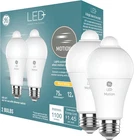 Ge Led+ Motion Sensor Bulbs, 12W, Outdoor Security Lights, A21, Warm New. Price: $26.04.