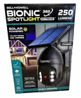 Bell+howell Bionic Spotlight 360 Motion Sensor Solar Outdoor New. Price: $27.99.