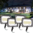 Led Flood Lights Outdoor IP65 Waterproof 9100LM 4 Pack Bronze Cinoton Wall New. Price: $179.99.