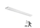 Commercial Electric 4 Ft. 3600 Lumens Motion Sensing Led Ceiling Shop Light Open. Price: $53.10.