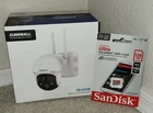 Zumimall ZS-GX2S White Battery Powered Camera With 128 Gb Sandisk Memory Card New. Price: $70.00.