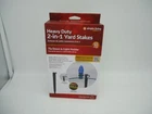 Heavy Duty 2-IN-1 Yard Stakes Tie Down & Light Holder Simple Living Holiday (ce) New. Price: $6.99.