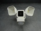 Wired Outdoor Wi-fi Floodlight V2 Home Security Camera W/ 2K Video WYZEC3FL Used. Price: $53.99.