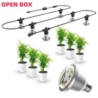 Sansi Hanging Grow Light String 72W (12WX6) For Indoor Outdoor Plants Waterproof Open. Price: $39.99.