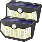 Hmcity Solar Lights Outdoor 120 Led With 3 Lighting Modes, Motion Sensor Wall... New. Price: $23.66.