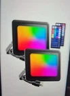 Meloght Led Flood Light Outdoor 400W Equiv, 40W Rgb Color Changing Fl... New. Price: $39.99.