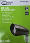 Commercial Electric Integrated Led Landscape Flood Light Bronze 14-WATT New. Price: $19.00.