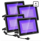 Yanycn 200W 4 Pack Led Light, Outdoor Flood Lights Open. Price: $60.00.