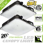 Wyzm Led Canopy Light 70W =250W 300W Mh Equal 7800LM 5500K 110-130VAC (2-PACK) New. Price: $76.57.