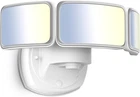 Dusk To Dawn Hardwired Led White Security Floodlight, 5000 Lumens, 3CCT Adjustab New. Price: $65.99.