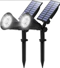 Tomshine Solar Landscape Spotlights Pack 62 Led IP65 Waterproof Outdoor New. Price: $34.99.