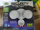 Home Zone Security Motion Activated Led Outdoor Bright Light 180 Degree Field Open. Price: $34.99.