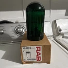Rab Design RGL200G Green Glass Globe Vaporproof Lighting Fixture Series New. Price: $49.99.