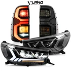 Vland Led Headlights+full Tail For 2015-2020 Toyota Hilux/vigo Sequential New. Price: $579.99.