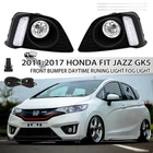 For 2014-2017 Honda Fit Jazz GK5 Drl Front Bumper Led Driving Fog Lights Lamps New. Price: $52.40.