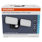 Sylvania Black Led Security Floodlight 800LUMENS Motion-sensing Battery Powered New. Price: $49.85.
