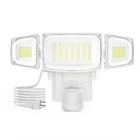 Olafus 70W Motion Sensor Outdoor Light Plug In, Flood 1, White New. Price: $79.99.
