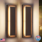 Zsmaiku 2 Packs Brown Outdoor Wall Sconce Exterior Lights Fixturewaterproof New. Price: $127.98.