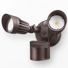 Leonlite Cob Led Security Light, Motion Sensor 2 Head Brz, Bronze (3000K) New. Price: $64.68.