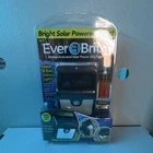 Everbrite Motion-activated Solar Powered Led Outdoor Wall Mounted Light Black New. Price: $19.75.