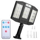 Solar Wall Light 33 Cob Pir Motion Sensor Remote - Black One Size New. Price: $51.99.