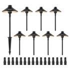 Vevor 8 Pack Low Voltage Landscape Lights 12-24V Outdoor Led Pathway New. Price: $90.90.