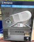 Westinghouse Led Solar Security Light 1500 Lumens Open. Price: $25.00.