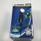 New Brinks Outdoor Spotlight 7280B Sealed Bulbless Home Security + Stake. Price: $33.99.