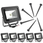 Pack Cool White 10W Led Flood Light Outdoor Waterproof IP65, Wall Security ... New. Price: $60.60.