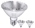 Vinaco PAR30 Short Neck, E26 120V Light Bulbs, Dimmable, Warm - Pack New. Price: $19.99.