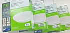 Eti 4PK Of 14W Led Ceiling Can/disk Light Cct 30K/40K/50K Twistfit Mounting 7.5" New. Price: $59.95.