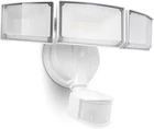 49W Led Motion Sensor Security 3-HEAD, 5500LM, IP65 Waterproof, Daylight New. Price: $43.49.