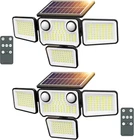 4500LM Solar Lights Outdoor Waterproof, 254 Led Flood With New. Price: $42.40.