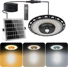 Solar Pendant Ufo Light 3000LM, Gazebo Indoor Outdoor Motion Sensor Black New. Price: $42.99.