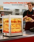3-TIER Commercial Food Warmer Display, 800W With Led Light, New. Price: $232.92.