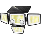 Lywalt Solar Outdoor Lights 3000LM 188 Led Motion Sensor 4 Heads New. Price: $31.45.