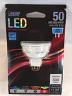 Feit Electric BPEXN/500/LED Dimmable MR16 Light Bulb. 8.5 Watt. 12 Volt Dc New. Price: $5.00.