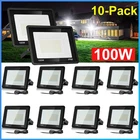 10PACK 100W Led Flood Garden Outdoor Lamp Yard Security Spotlight Fixtures New. Price: $89.98.